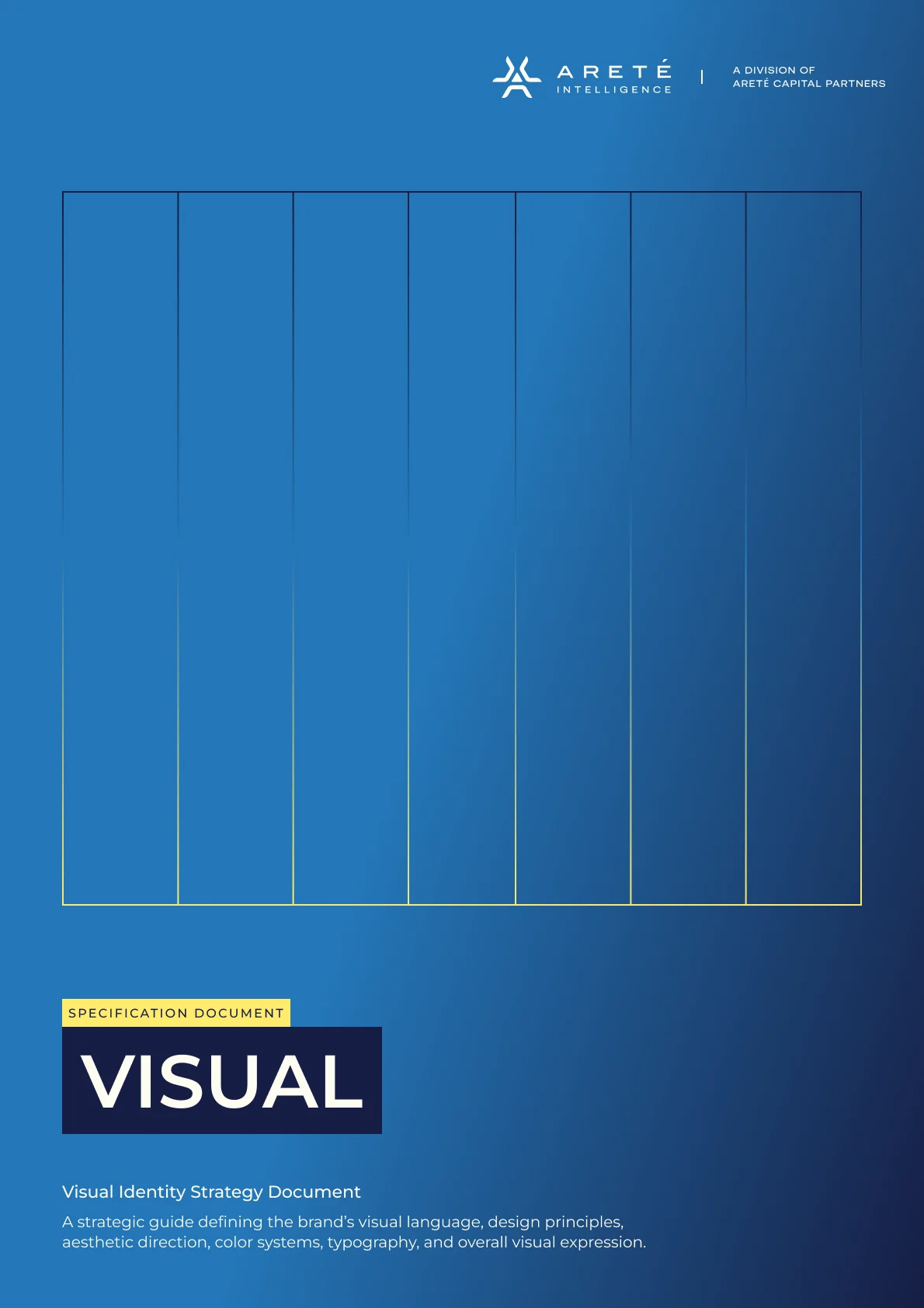 Visual specification document: visual identity strategy