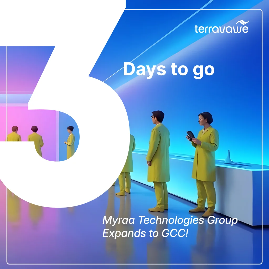 Terravawe launch countdown post — 3 days to go