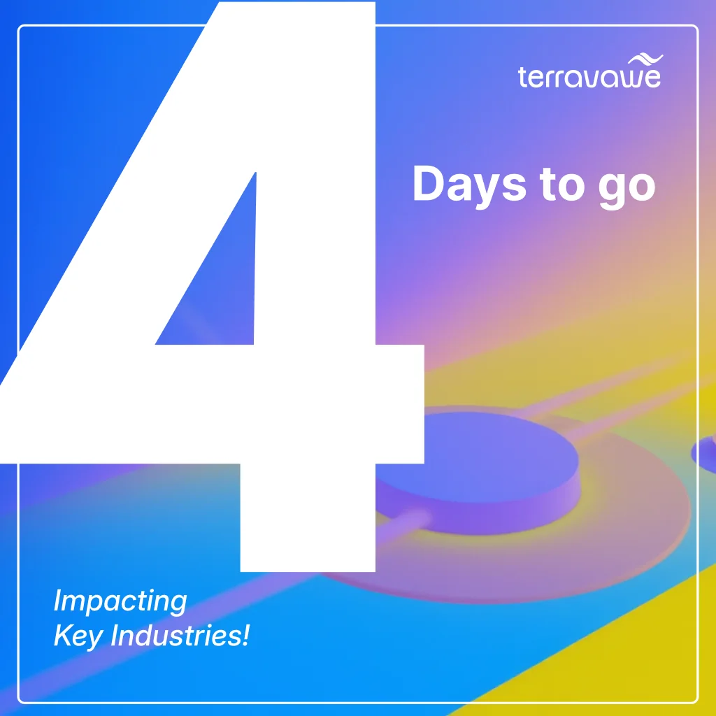 Terravawe launch countdown post — 4 days to go